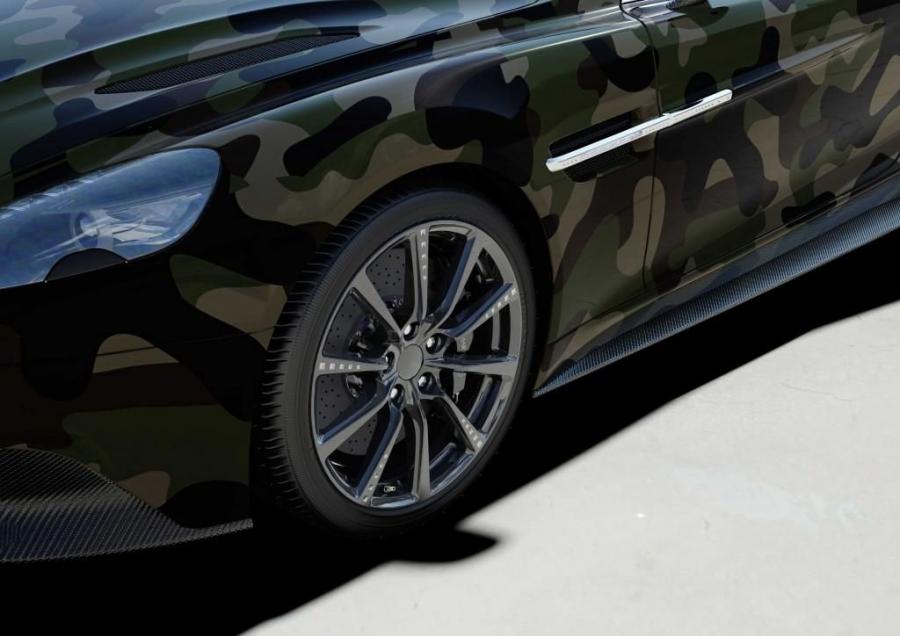 Детали экстерьера Aston Martin Vanquish Volante by Valentino 2015 года  (фото 3 из 6)